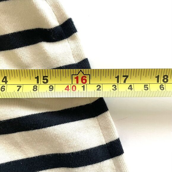 T By Alexander Wang Women’s B&W Striped Cotton Mini Dress Fit & Flare - Picture 8 of 11